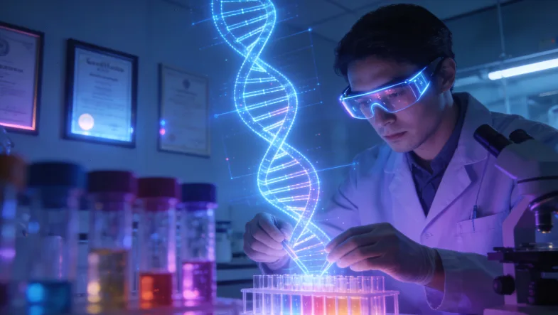 EGFR突变激活癌细胞生长信号通路示意图