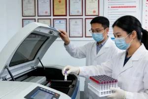 肠癌病理切片显示大量淋巴细胞浸润