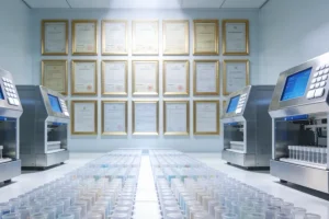 基因DNA双螺旋与微卫星序列示意图