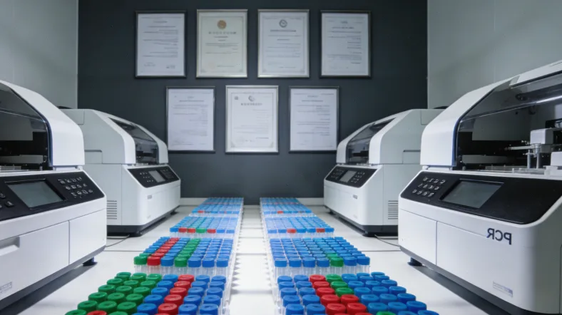 MSI检测原理动画图示：微卫星序列长度对比