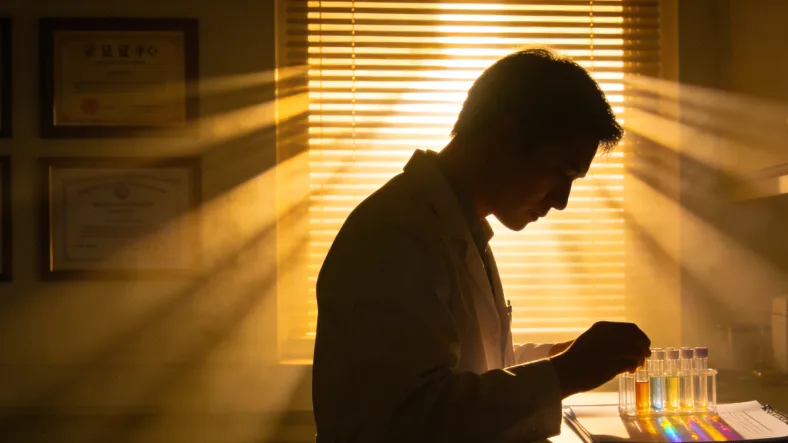 免疫组化检测dMMR蛋白缺失的病理切片图