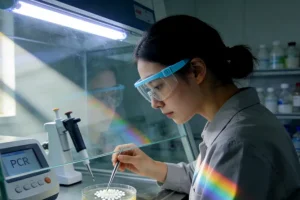 MSI检测报告示意图，突出MSI-H结果