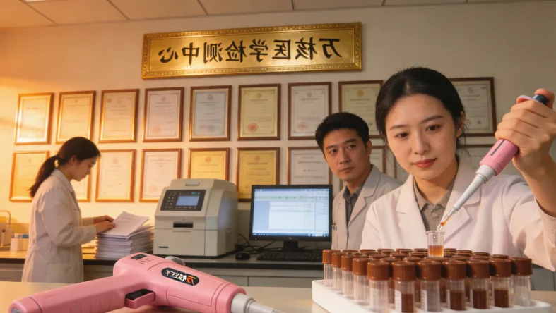 从采血到出具报告的液体活检流程示意图