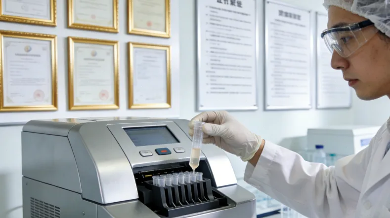 医生与患者讨论PD-L1检测报告的场景