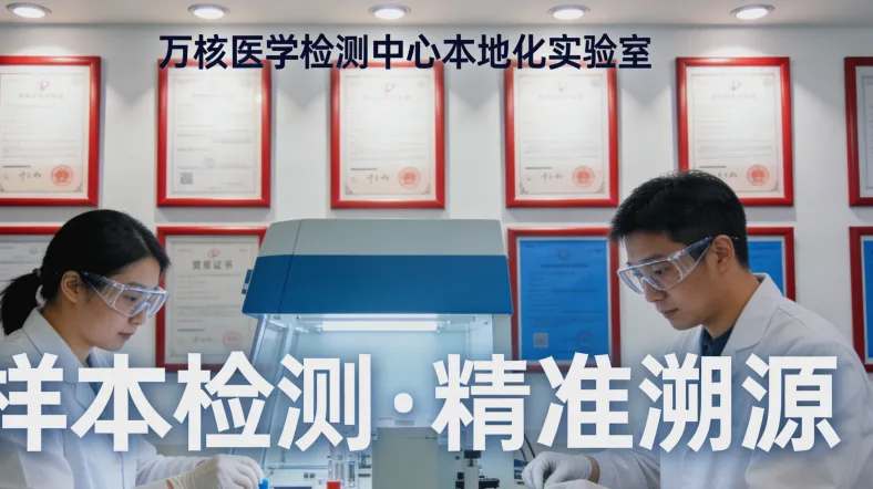 显微镜下的PD-L1免疫组化染色切片