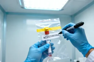 PD-L1免疫组化检测切片示意图