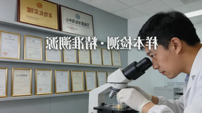 病理科医生在显微镜下观察肿瘤组织切片