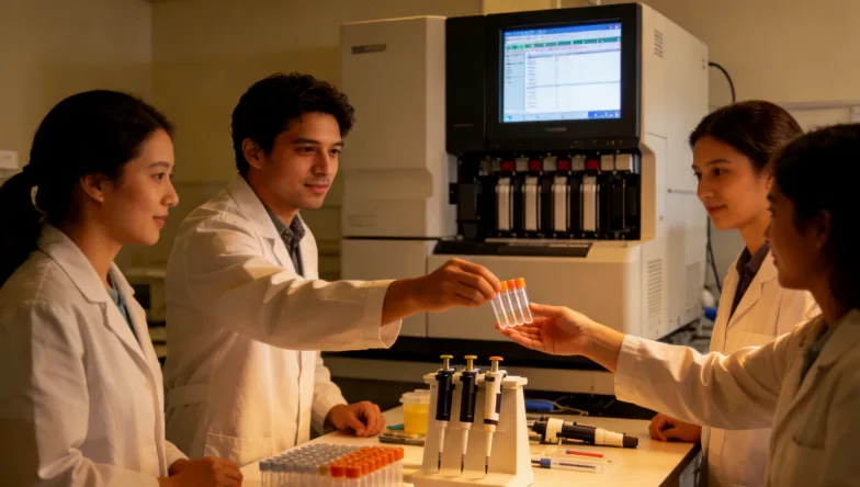 血液样本中分离出的ctDNA概念示意图