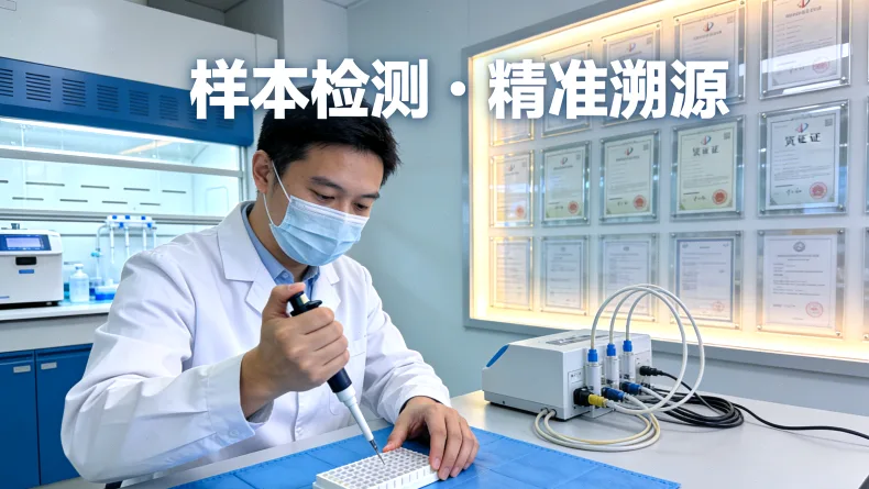 医生与患者共同查看ctDNA检测报告单