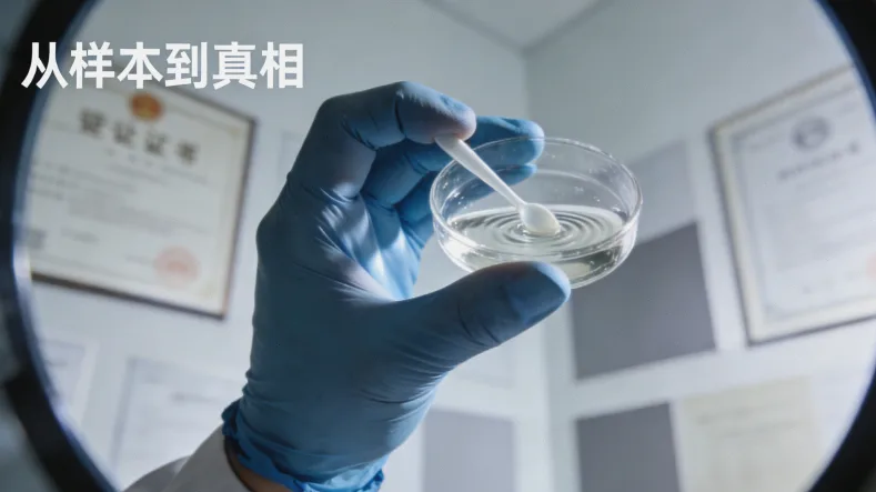 实验室人员进行高通量测序操作