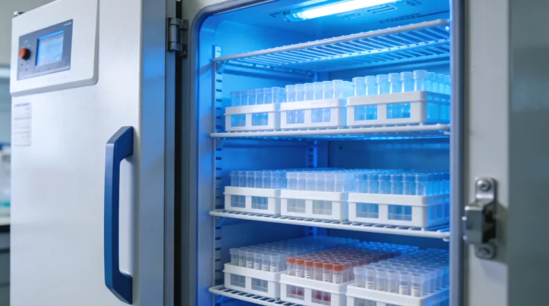 ctDNA检测流程示意图：抽血、分离、测序、分析