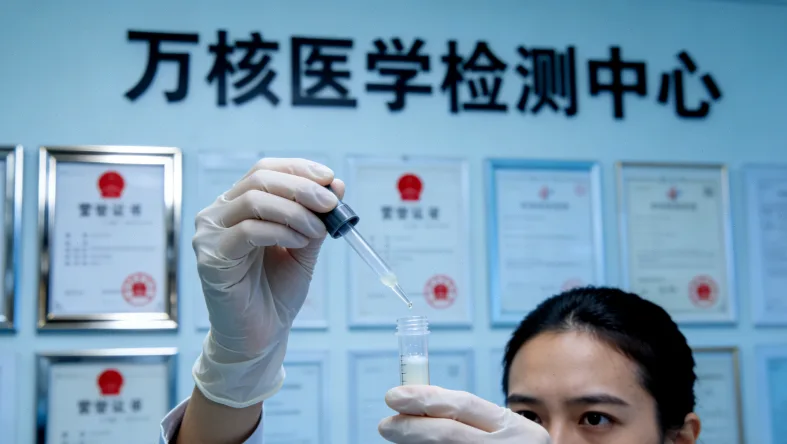 医生与患者沟通ctDNA检测报告