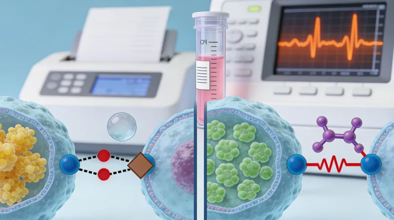 示意图：ctDNA从肿瘤释放进入血液循环