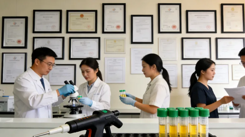 医生与患者讨论ctDNA检测报告