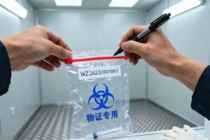 基因检测报告显示HER2扩增结果特写