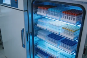 超声引导下肝穿刺活检示意图