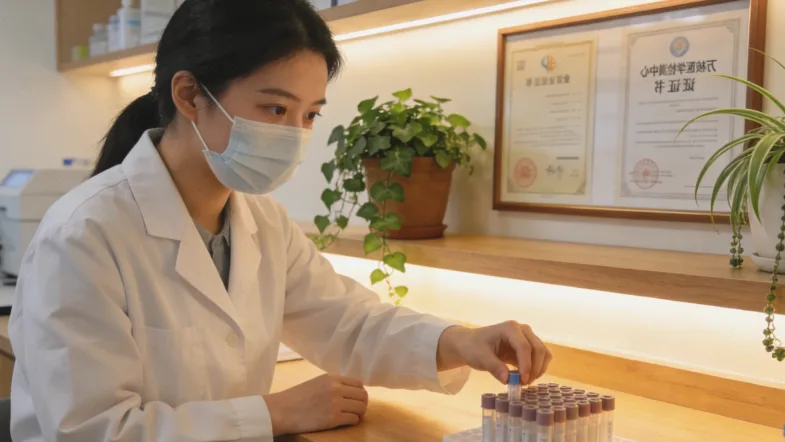 基因检测样本采集（抽血）过程