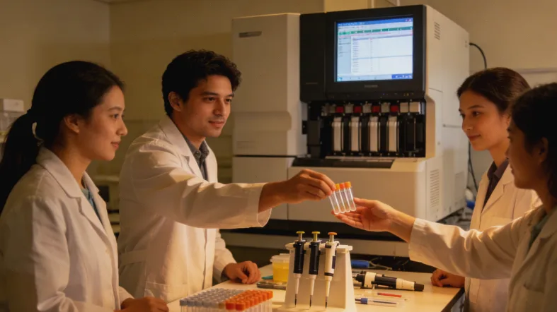 家族遗传谱系图与基因符号关联示意图