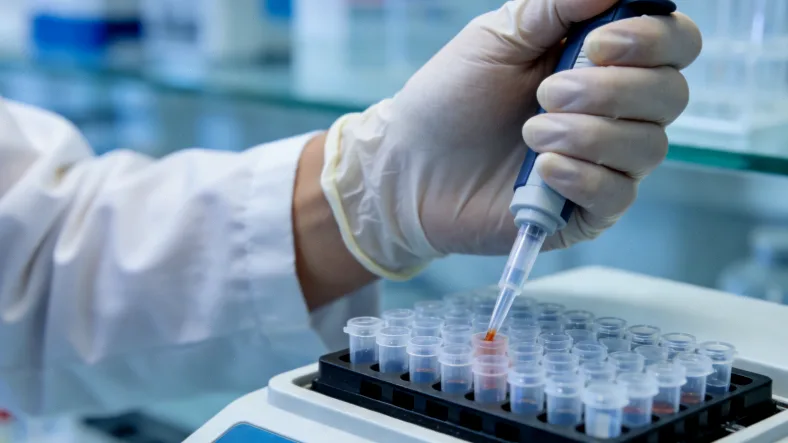 BRCA基因DNA双螺旋结构示意图