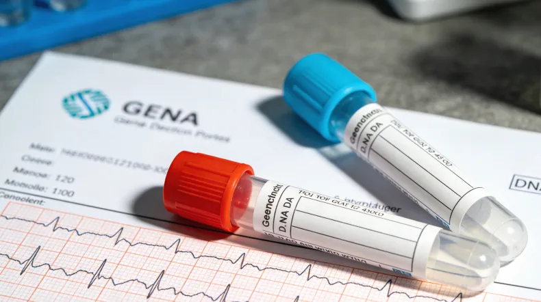 一张清晰易懂的基因检测报告解读示意图