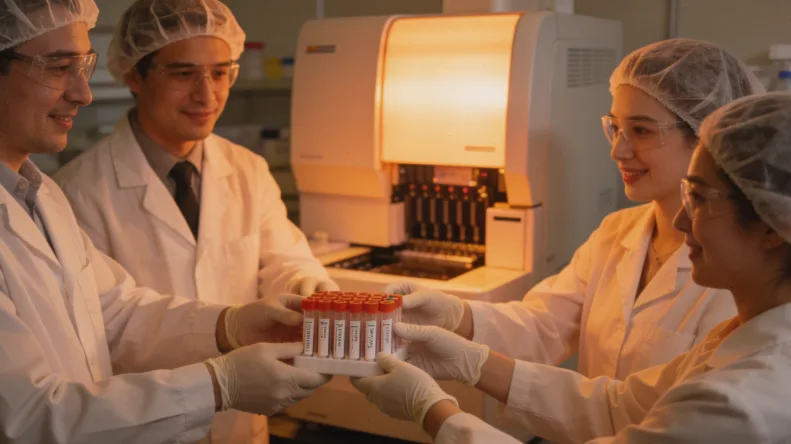 不同固定液对组织样本形态影响的对比示意图