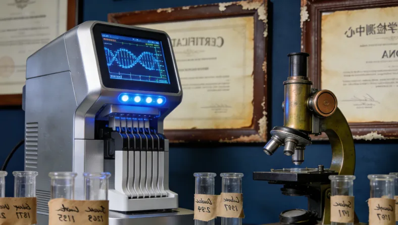 肠型与弥漫型胃癌病理切片对比图