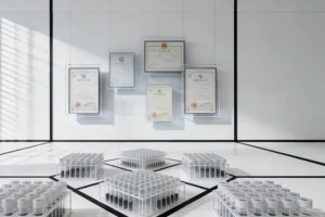 医生与患者家属讨论基因检测报告场景