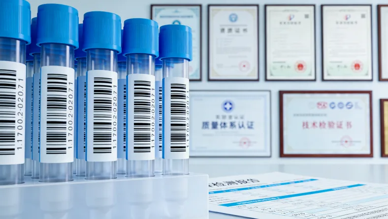 基因检测报告关键指标解读示意图