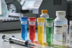 医生与患者讨论基因检测报告