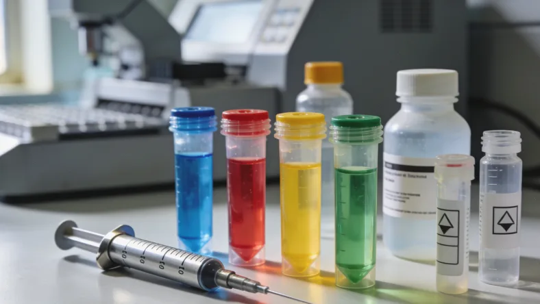 医生与患者讨论基因检测报告