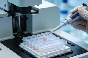 肝脏解剖图显示肿瘤靠近大血管