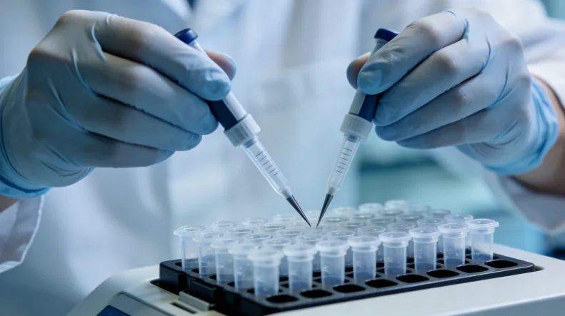 组织活检与液体活检流程对比图