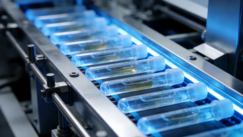 实验室离心机处理腹水样本示意图