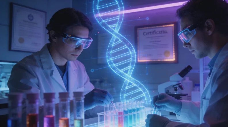 肝癌肿瘤细胞基因图谱可视化示意图