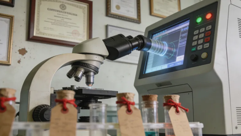 福尔马林固定石蜡包埋组织块示意图