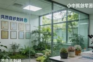 医生与患者共同查看21基因检测报告