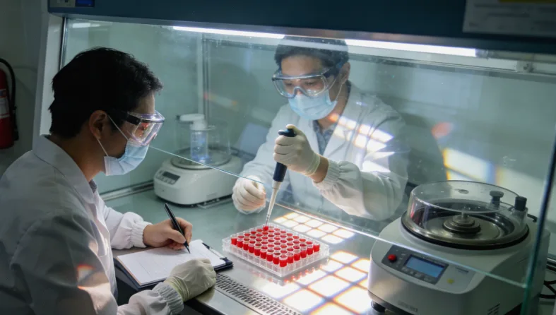 高TMB产生大量新抗原被T细胞识别示意图