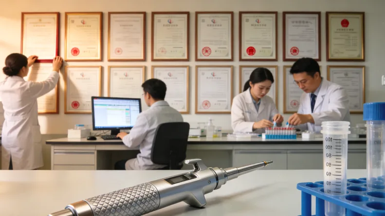 遗传咨询医生与患者共同查看基因检测报告