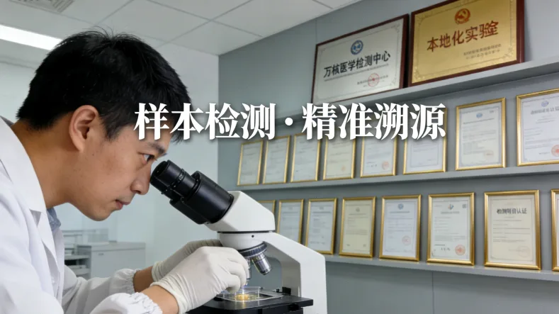 国内外基因检测实验室对比信息图