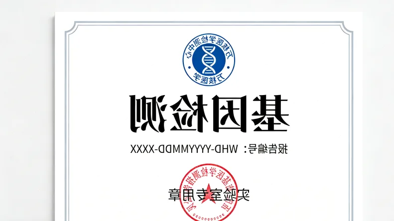 医生与患者讨论基因检测报告