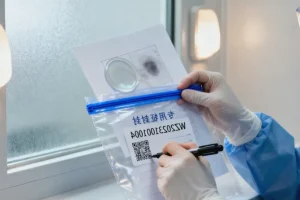 患者随餐服用靶向药示意图