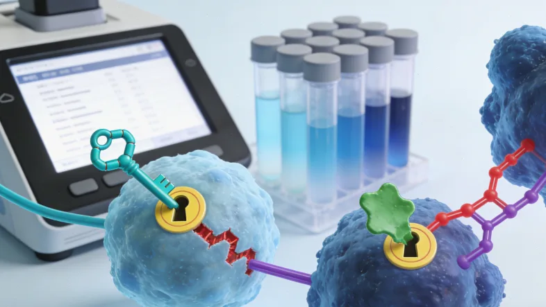 基因测序仪正在运行NGS检测