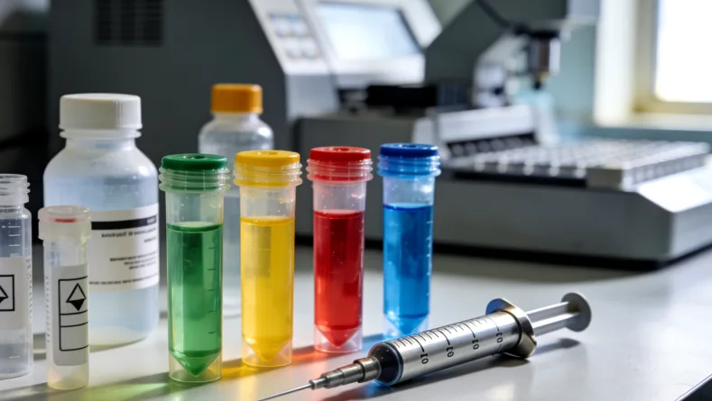 医生与患者共同查看基因检测报告