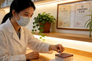 基因检测报告单特写，聚焦“BRAF野生型”字样