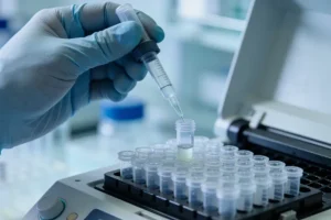 MAPK信号通路与BRAF V600E突变示意图