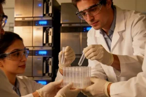 RET基因融合示意图与靶向药物作用机制