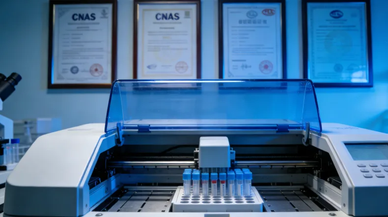 医生与患者共同查看影像片子的场景