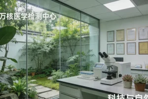 HRD检测报告示意图，突出“阳性”结果