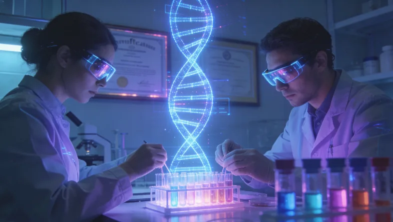 增殖型与非增殖型分子通路示意图