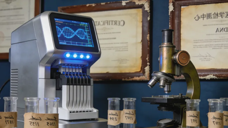 临床医生正在为患者进行体格检查，触诊浅表淋巴结。